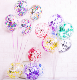 Воздушные шары с конфетти（15.5×7см)