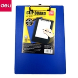 Доска планшет пластиковая А4（deli）/单页PVC书写板夹-A4