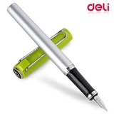 Ручка перьевая в футляре（deli）/礼盒钢笔-0.7mm双色杆