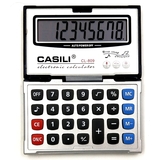 Калькулятор 12-разрядный （CASILI） 59×88 мм/翻盖计算器-12位