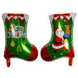 Фольгированный шар Рождественский носок 63.5см